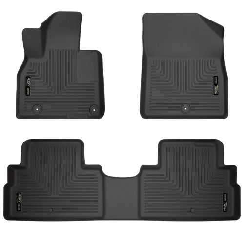HUSKY LINERS 95691 WEATHERBEATER FRONT & 2ND SEAT FLOOR LINERS FOR 2020-2025 TELLURIDE