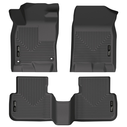 HUSKY LINERS 95521 WEATHERBEATER FRONT & 2ND SEAT FLOOR LINERS FOR 2022-2025 CIVIC/INTEGRA