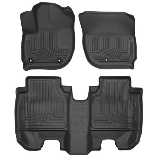 HUSKY LINERS 93701 WEATHERBEATER FRONT & 2ND SEAT FLOOR LINERS FOR 2016-2022 HR-V