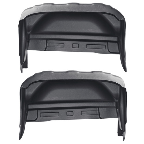 HUSKY LINERS 79031 WHEEL WELL GUARDS REAR WHEEL WELL GUARDS FOR 2014-2019 SIERRA 1500/1500 LIMITED/2500 HD/3500 HD