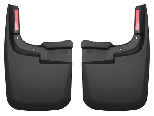 HUSKY LINERS 58461 CUSTOM MUD GUARDS FRONT MUD GUARDS FOR 2017-2024 F-250/F-350 SUPER DUTY