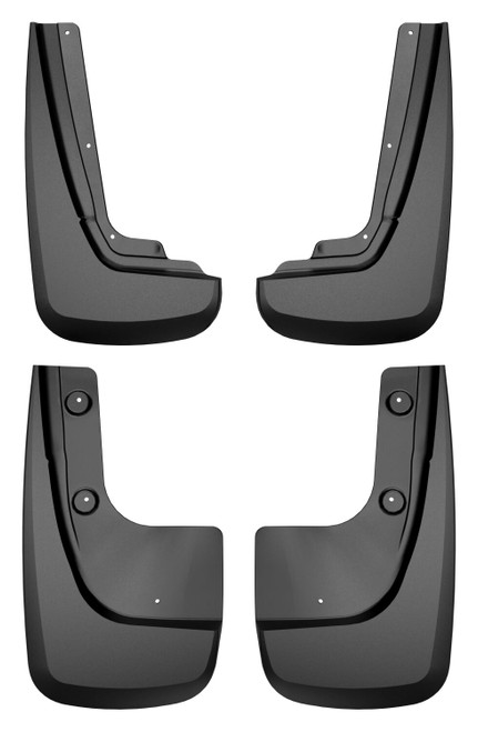 HUSKY LINERS 58096 CUSTOM MUD GUARDS FRONT AND REAR MUD GUARD SET FOR 2022-2025 JEEP GRAND CHEROKEE