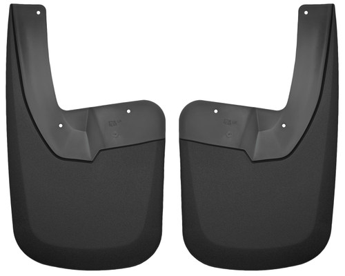 HUSKY LINERS 57161 CUSTOM MUD GUARDS REAR MUD GUARDS FOR 2009-2024 RAM 1500/2500/3500 WITH FACTORY FENDER FLARES DOES NOT FIT REAR DUALLY MODEL