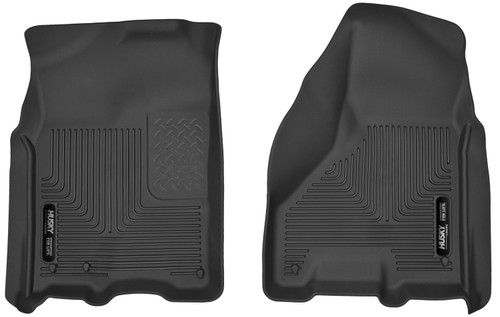 HUSKY LINERS 53511 X-ACT CONTOUR FRONT FLOOR LINERS FOR 2009-2024 RAM 1500/2500/3500, 1500 CLASSIC, 2500, 3500