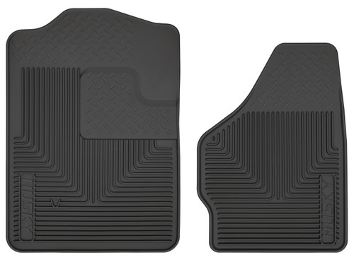 HUSKY LINERS 51201 HEAVY DUTY FLOOR MATS FRONT FLOOR MATS FOR 1999-2010 F-250 SUPER DUTY, F-350 SUPER DUTY, F-450 SUPER DUTY, EXCURSION