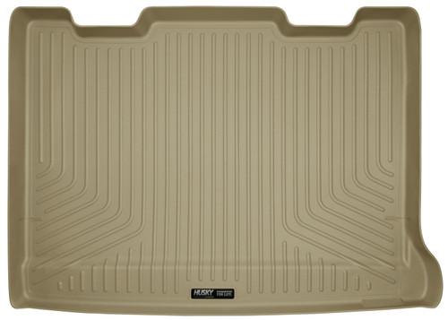 HUSKY LINERS 28263 WEATHERBEATER CARGO LINER BEHIND 3RD SEAT FOR 2007-2014 ESCALADE ESV, SUBURBAN 1500/2500, YUKON XL 1500/XL 2500 TAN