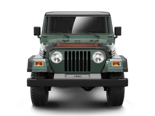 HUSKY LINERS 2820091 HUSKY LINER AEROSKIN LIGHTSHIELD PRO HOOD PROTECTOR FOR 1997-2006 JEEP WRANGLER