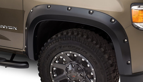 HUSKY LINERS 2804972 POCKET STYLE FENDER FLARE 4 PC SET FOR 2015-2020 CANYON 74.0 BED LENGTH