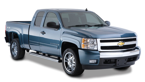 HUSKY LINERS 2804941 OE STYLE FENDER FLARES BLACK SMOOTH FINISH 4-PIECE SET FOR 2007-2013 SILVERADO 1500