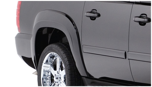 HUSKY LINERS 2804921 OE STYLE FENDER FLARES BLACK SMOOTH FINISH 4-PIECE SET FOR 2007-2014 SUBURBAN 1500/2500