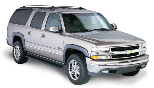 HUSKY LINERS 2804908 OE STYLE FENDER FLARES BLACK SMOOTH FINISH 4-PIECE SET FOR 2003-2006 SUBURBAN 1500, YUKON XL 1500/XL 2500