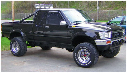 HUSKY LINERS 28031906 EXTEND-A-FENDER 4 PC FENDER FLARE SET FOR 1989-1995 PICKUP