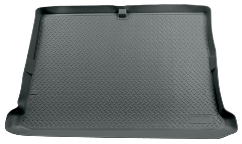 HUSKY LINERS 21702 CLASSIC STYLE CARGO LINER BEHIND 3RD SEAT FOR 2000-2006 SUBURBAN 1500/2500, YUKON XL 1500/XL 2500, ESCALADE ESV GREY