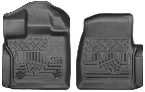 HUSKY LINERS 18351 WEATHERBEATER FRONT FLOOR LINERS FOR 2015-2024 F-150