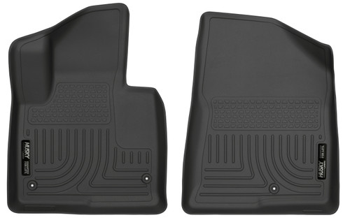 HUSKY LINERS 13861 WEATHERBEATER FRONT FLOOR LINERS FOR 2013-2019 SANTA FE/FE XL