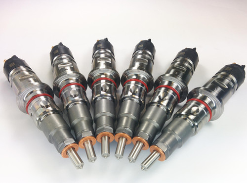 DDP DDP67-300 DODGE 07.5-18 6.7L CUMMINS REMAN INJECTOR SET 100 PERCENT OVER - DYNOMITE DIESEL