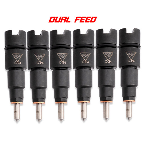 DDP DDPISB-DFV2 DODGE 98.5-02 24V CUSTOM DUAL FEED INJECTOR SET DYNOMITE DIESEL