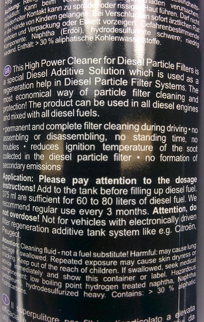 DDP DDPDPFCLEAN DPF CLEAN DYNOMITE DIESEL