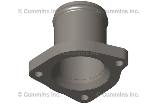 CUMMINS 3943300 OEM VERTICAL WATER NECK (WATER OUTLET CONNECTION) – RAM 5.9L/6.7L (2003–2009)