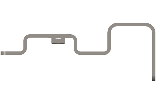 CUMMINS 3946440 OEM FUEL LINE BRACKET / TUBE BRACE – RAM 5.9L (1998.5–2002)