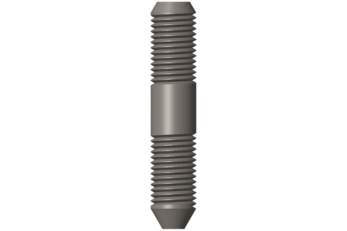 CUMMINS 4931642 OEM TURBOCHARGER MOUNTING STUD (DOUBLE END PLAIN) – RAM 6.7L (2007.5–2018)