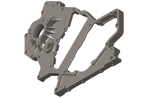 CUMMINS 4934041 OEM TIMING GEAR CASE HOUSING – ISB 6.7L (2007.5–2018)