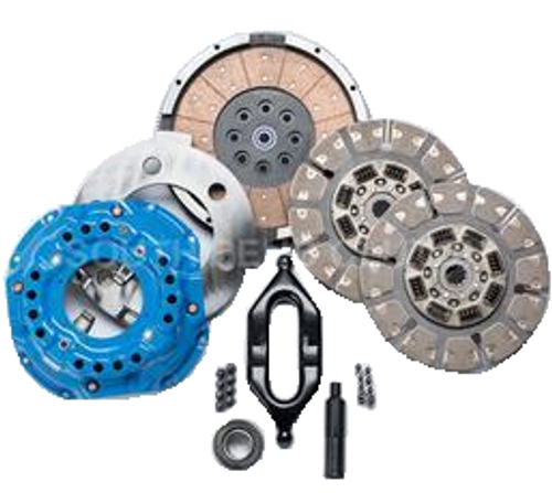 SOUTH BEND NV4500 DUAL DISC CLUTCH KIT – HEAVY TOW 850HP – 1994–2004 DODGE RAM 5.9L CUMMINS (INCLUDES UPGRADED INPUT SHAFT)