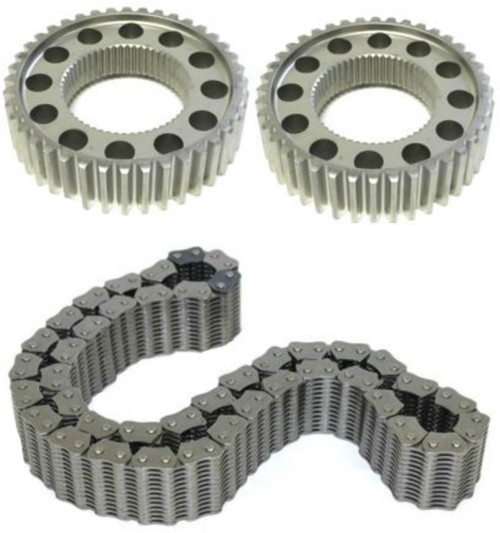 CPP NP271 AND NP273 TRANSFER CASE CHAIN & SPROCKET KIT FOR DODGE, FORD AND GM TRUCKS