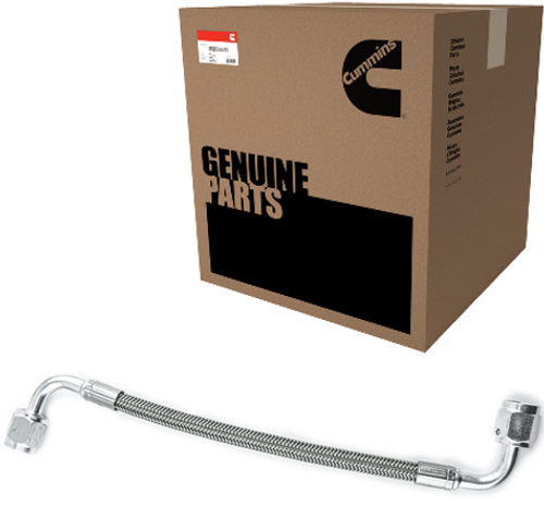 CUMMINS 3934396 OEM VACUUM PUMP OIL SUPPLY LINE (PUMP TO ENGINE) – RAM 5.9L (1998.5–2002) CUMMINS 3934396 OEM VACUUM PUMP OIL SUPPLY LINE (PUMP TO ENGINE) – RAM 5.9L (1998.5–2002)