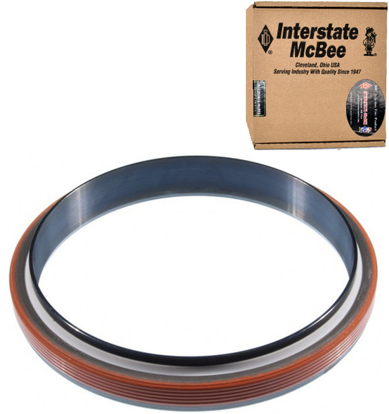 INTERSTATE MCBEE M-3926126 REAR MAIN CRANKSHAFT SEAL-WITH WEAR SLEEVE 1989-2018 CUMMINS 5.9L/6.7L 12V/24V