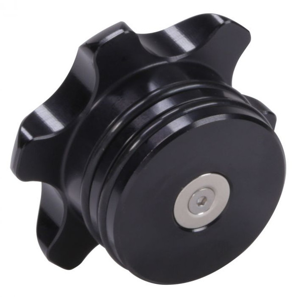 FLEECE FPE-FC-1316-BLK BILLET FUEL CAP-BLACK 2003-2018 CUMMINS 5.9L/6.7L 24V