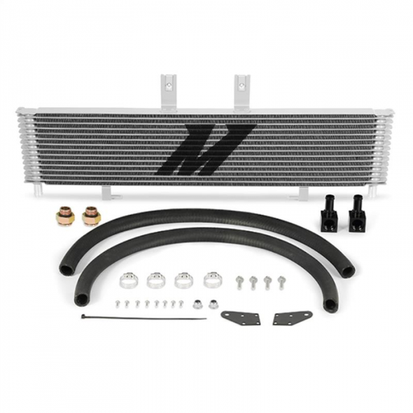 MISHIMOTO MMTC-DMAX-01SL  TRANSMISSION COOLER - SILVER  2001-2003 GM DURAMAX 6.6L LB7