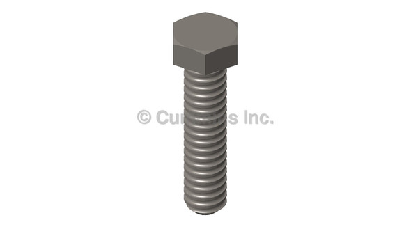 CUMMINS 166777 SCREW, HEXAGON HEAD CAP