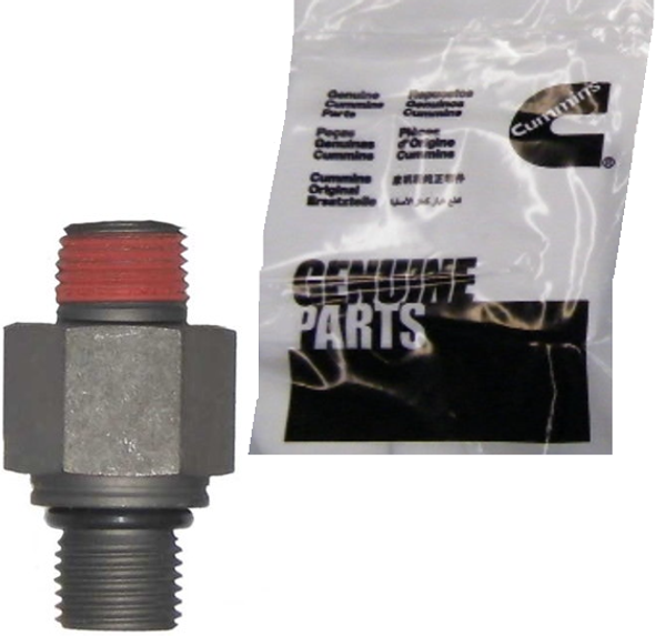 CUMMINS MALE CONNECTOR (ENGINE TO TEE) 94-98 5.9L - 3932321
