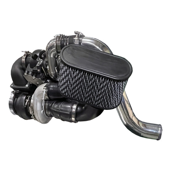 DPS-59-CR-TTS480-64-FC-A FUMMINS COMPOUND TURBOS FOR FORD CUMMINS SWAP KIT TWIN TURBOS FIT ALL YEARS OF CONVERSION