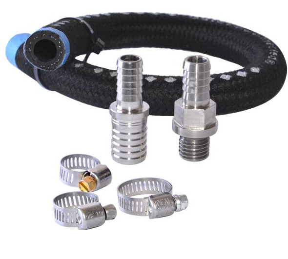 PPE 113060902 CP3 PUMP FUEL FEED LINE KIT 1/2 INCH WITH FITTING 2001-2010 GM 6.6L DURAMAX LB7/LLY/LBZ