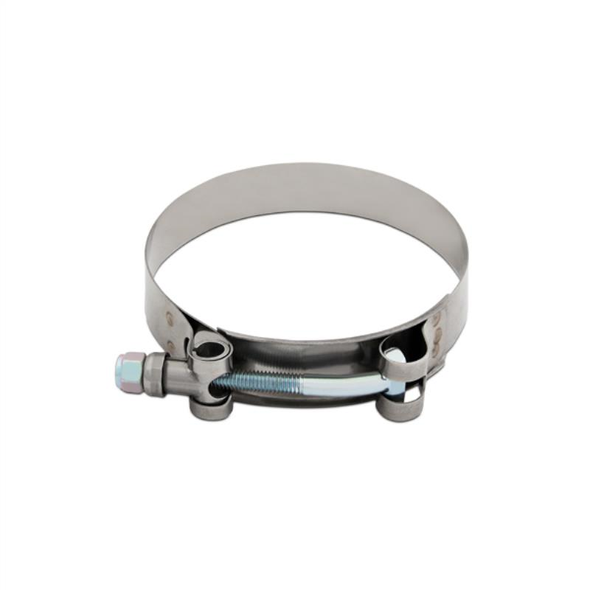 MISHIMOTO MMCLAMP-35 STAINLESS STEEL T-BOLT CLAMP, 3.38" – 3.70" (86MM – 94MM)