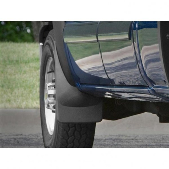 WEATHERTECH 110005 NO-DRILL DIGITALFIT FRONT MUDFLAPS 1999-2007 GM SILVERADO/SIERRA (WITH FACTORY FENDER FLARES)