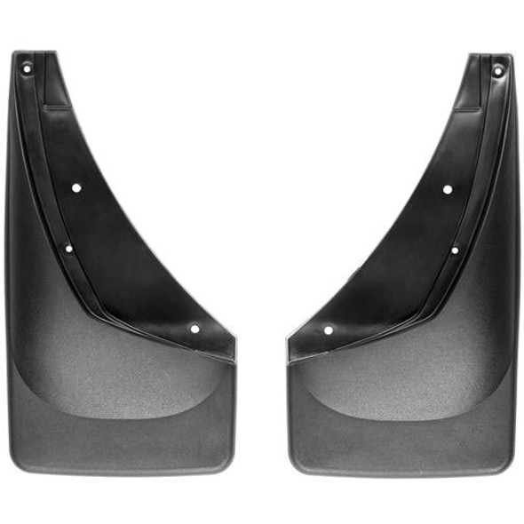 WEATHERTECH 110006 NO-DRILL DIGITALFIT FRONT MUDFLAPS 1999-2007 GM SILVERADO/SIERRA (WITHOUT FACTORY FENDER FLARES)