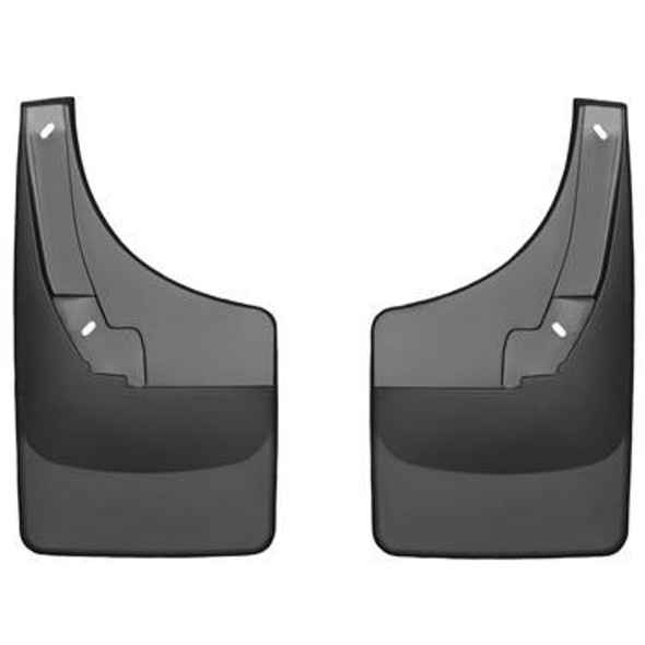 WEATHERTECH 120024 NO-DRILL DIGITALFIT REAR MUDFLAPS 2010-2018 DODGE RAM (SRW - WITHOUT FACTORY FENDER FLARES)