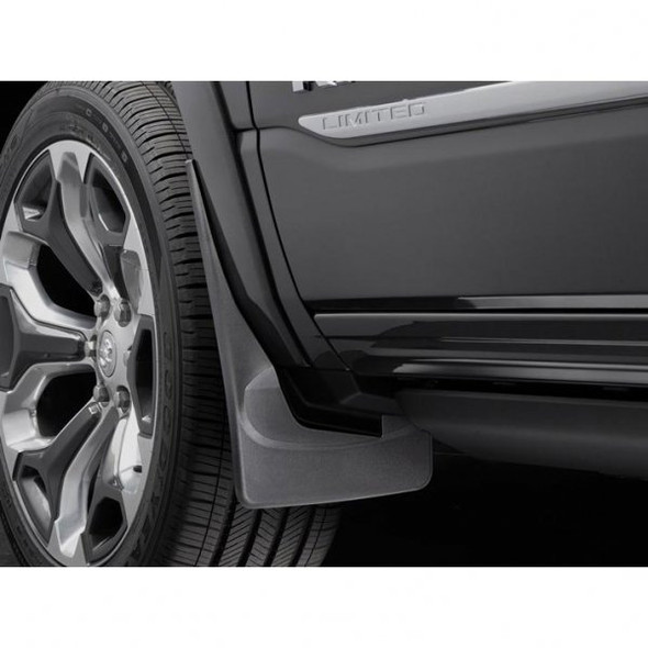 WEATHERTECH 120093 NO-DRILL DIGITALFIT REAR MUDFLAPS 2019-2021 RAM 1500 (WITHOUT FACTORY FENDER FLARES)