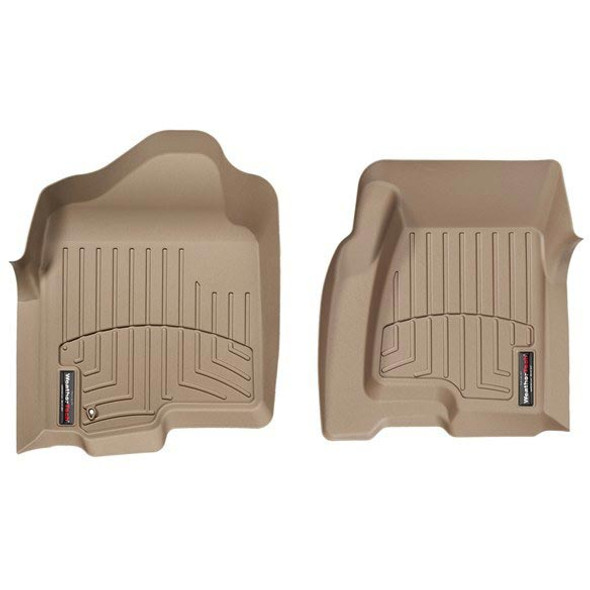 WEATHERTECH 450031 DIGITALFIT FRONT FLOORLINER 2001-2007 GM SILVERADO/SIERRA (EXTENDED/CREW CAB) (TAN)