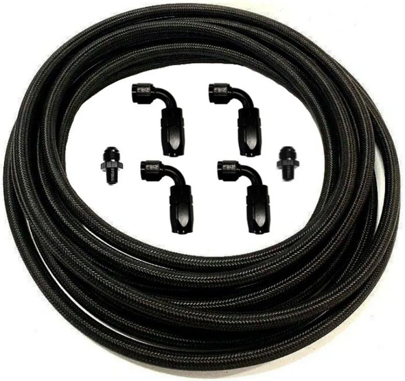 FULL SEND FSD-4748-DIY-RCTLK 47RH/47RE/48RE SWAP REMOTE TRANSMISSION COOLER LINE KIT 1994-2021 DODGE CUMMINS 5.9L/6.7L 12V/24V