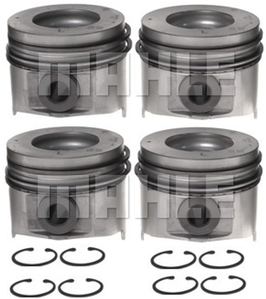 MAHLE 224-3452WR PISTON WITH RINGS RIGHT BANK-STANDARD SIZE 2001-2005 DURAMAX LLY/LB7