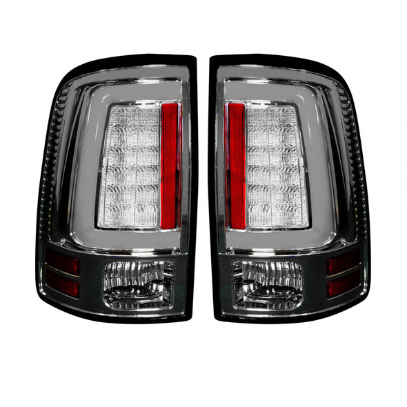 RECON 264297CL (REPLACES OEM LED) TAIL LIGHTS OLED IN CLEAR CHEVY