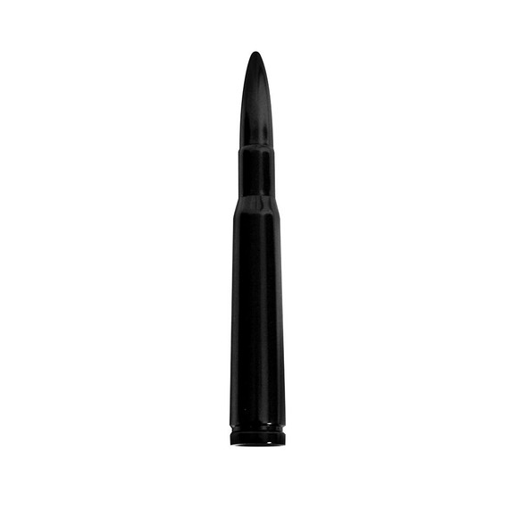 Recon 264ANT50BK Universal Aluminum .50 Cal Bullet Shaped Threaded Antenna (Black)