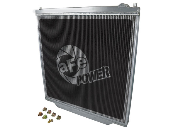 AFE POWER 46-52141 BLADERUNNER STREET SERIES HIGH CAPACITY ALUMINUM RADIATOR FORD DIESEL TRUCKS 03-07 V8-6.0L (TD)