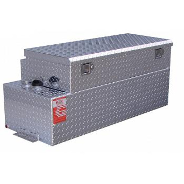 ATI FUEL TANKS AUX42CBRG9 42 GALLON RECTANGLE SHAPED AUXILIARY TANK/TOOLBOX COMBO - GASOLINE - NO INSTALL KIT