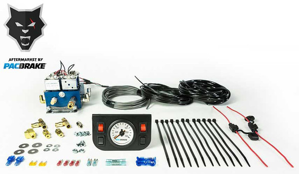 PACBRAKE HP10062 BASIC INDEPENDENT ELECTRICAL IN CAB CONTROL KIT W/MECHANICAL GAUGE