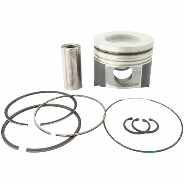 INDUSTRIAL INJECTION PDM-298 DURAMAX 6.6L RACE PISTON KITS (PRECISION MACHINED AND COATED WITH FLY CUTS) 2001-2016 GM DURAMAX 6.6L LLY/LB7/LMZ/LMM/LML